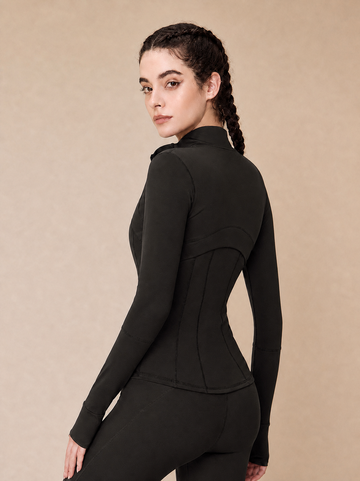 Zip Pocket Sports Jacket – Black