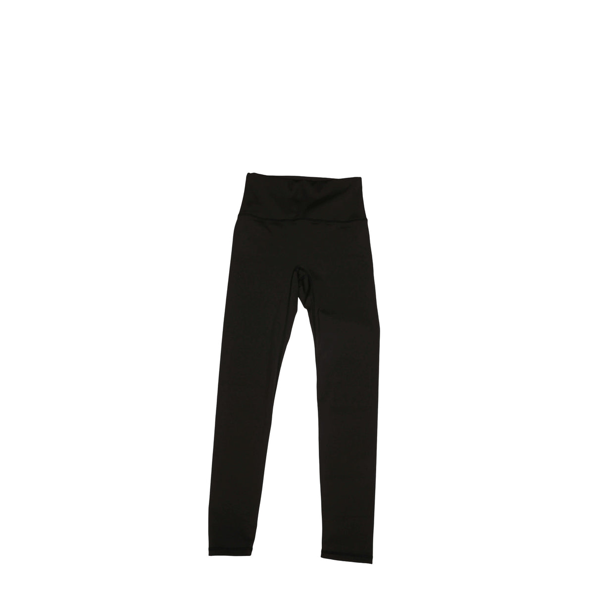 High Waist Cropped Leggings – Black