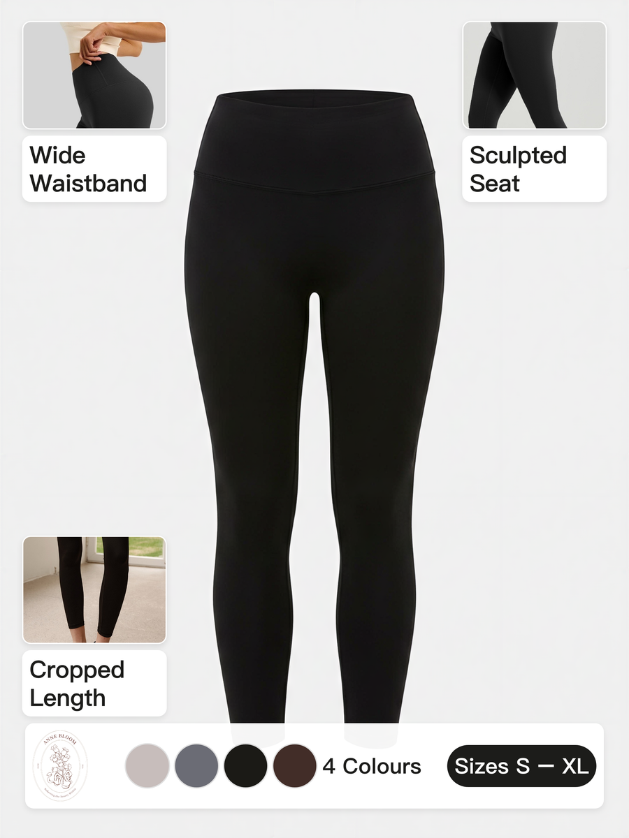 High Waist Cropped Leggings